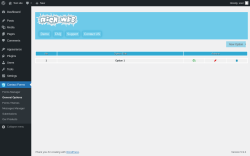 Page screenshot: Contact Forms &rarr; General Options