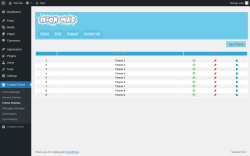 Page screenshot: Contact Forms &rarr; Forms Themes
