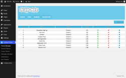 Page screenshot: Contact Forms