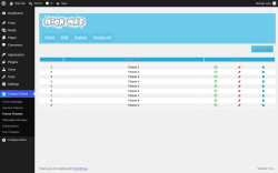Page screenshot: Contact Forms &rarr; Forms Themes