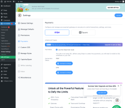 Page screenshot: Formidable  → PaymentsNEW