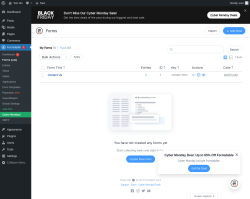 Page screenshot: Formidable  &rarr; Forms (Lite)