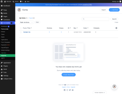Page screenshot: Formidable  &rarr; Forms (Lite)