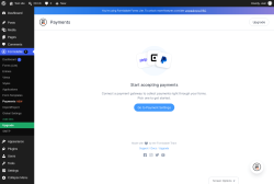 Page screenshot: Formidable  &rarr; PaymentsNEW