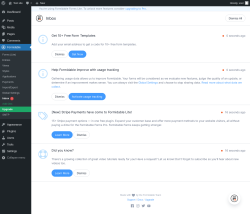 Page screenshot: Formidable &rarr; Inbox 