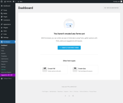 Page screenshot: Forminator