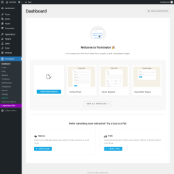 Page screenshot: Forminator