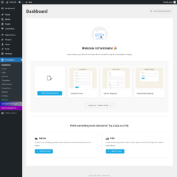 Page screenshot: Forminator