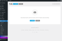 Page screenshot: Forminator &rarr; Polls