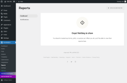 Page screenshot: Forminator &rarr; Reports