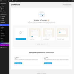 Page screenshot: Forminator