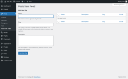 Page screenshot: Posts → Post from Feed