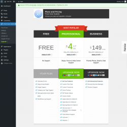 Page screenshot: Front User Submit → Upgrade  ➤