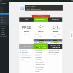Page screenshot: Front User Submit → Upgrade  ➤