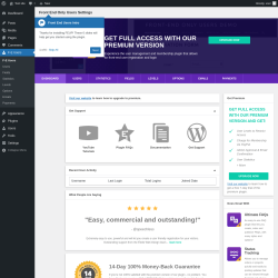 Page screenshot: F-E Users