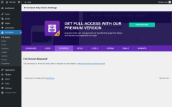 Page screenshot: F-E Users → Statistics