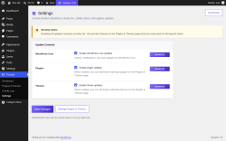 Page screenshot: Frozzer &rarr; Settings
