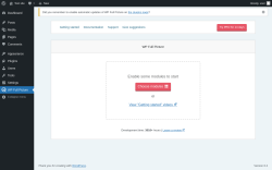 Page screenshot: WP Full Picture