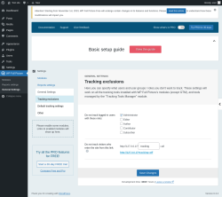 Page screenshot: WP Full Picture → General Settings