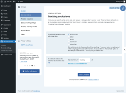 Page screenshot: WP Full Picture → General settings