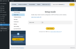 Page screenshot: WP Full Picture → General settings