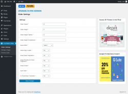 Page screenshot: Full Width Slider