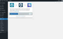 Page screenshot: Anti Spam &lsaquo; Test site &mdash; WordPress