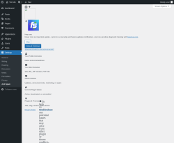 Page screenshot: Anti Spam &lsaquo; Test site &mdash; WordPress