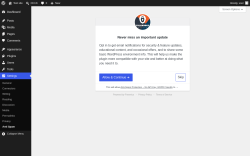 Page screenshot: Anti Spam &lsaquo; Test site &mdash; WordPress