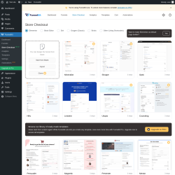 Page screenshot: FunnelKit → Store Checkout