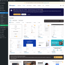 Page screenshot: FunnelKit → Funnels