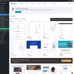 Page screenshot: FunnelKit  → Funnels