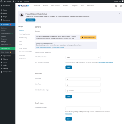 Page screenshot: FunnelKit  → Settings