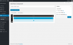 Page screenshot: Components &rarr; Add New