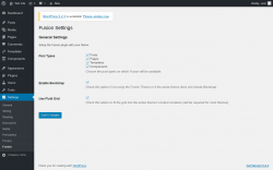 Page screenshot: Settings &rarr; Fusion
