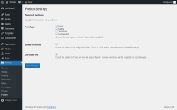 Page screenshot: Settings &rarr; Fusion