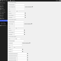 Page screenshot: FWD Video Player &rarr; Playlists manager