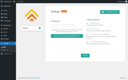 Page screenshot: GA4WP