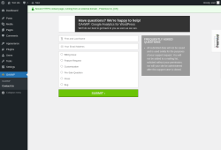Page screenshot: GA4WP → Contact Us