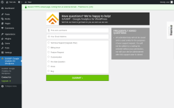 Page screenshot: GA4WP: Google Analytics for Wordpress → Contact Us