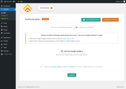 Page screenshot: GA4WP