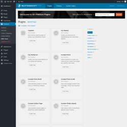Page screenshot: Galleries → BWS Panel