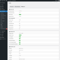 Page screenshot: GamiPress → Tools → System
