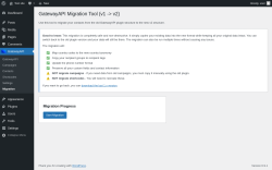 Page screenshot: GatewayAPI &rarr; Migration