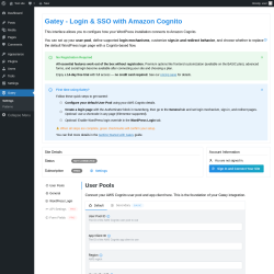 Page screenshot: Gatey