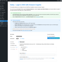 Page screenshot: Gatey
