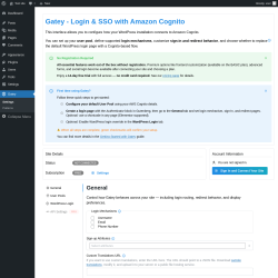 Page screenshot: Gatey