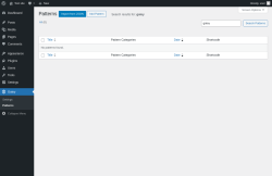 Page screenshot: Gatey &rarr; Patterns
