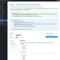 Page screenshot: Gatey