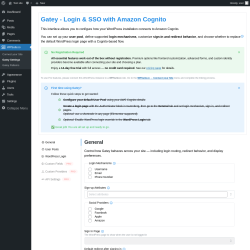 Page screenshot: WPSuite.io &rarr; Gatey Settings